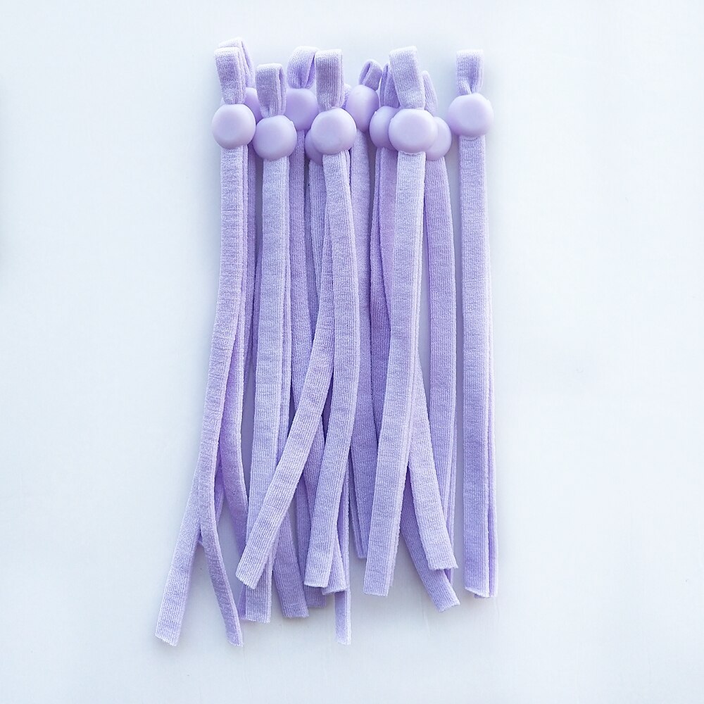 10 Pcs Diy Platte Masker Elastische Band Zwart Wit Rubber Touw Oor Opknoping Touw Verstelbare Zachte Elastische Naaien Ambachtelijke Accessoires: Color 7