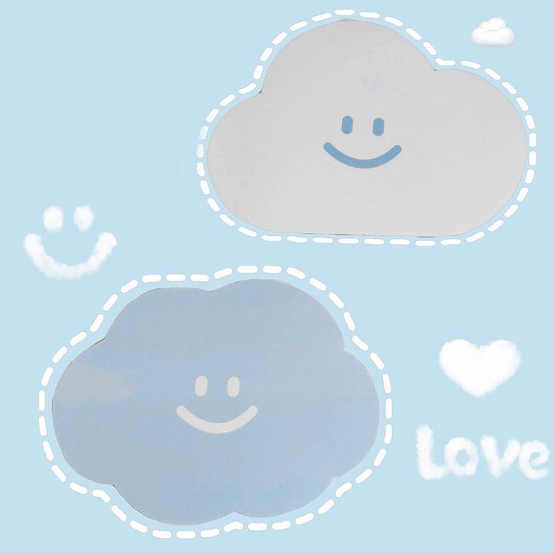 Cute Mouse Pad Small Girl Ins Girl Table Mat Soft Cushion blue Japanese Kawaii Computer Keyboard Mat Non-slip Mouse Pad