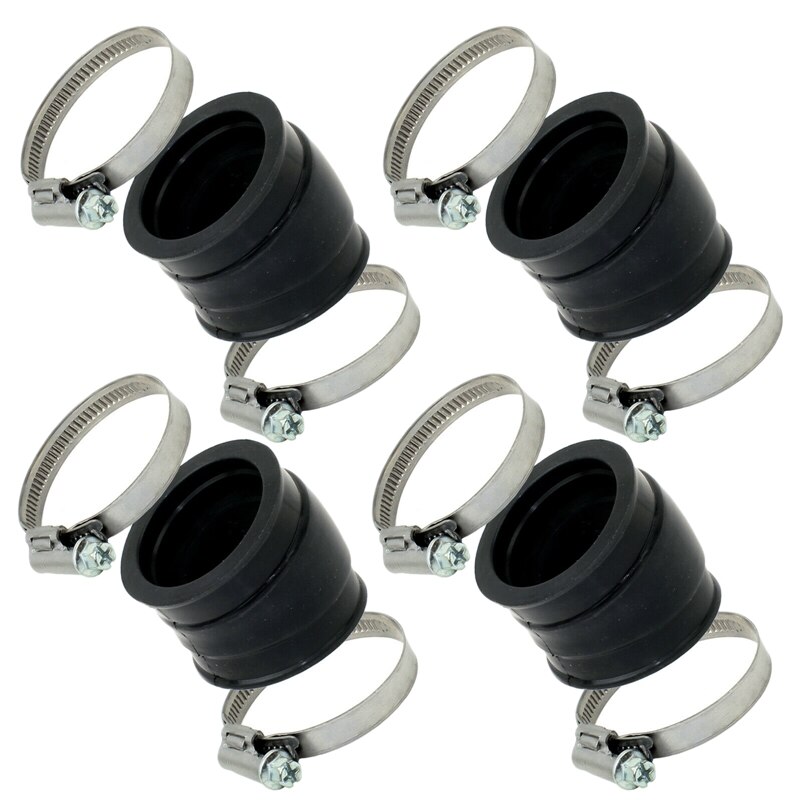 4Pcs Set Carburetor Intake Adapter Boot Carburetor Interface Adapter Intake Manifold Boot Joint For Yamaha XVZ 1300 TF Royal Star Venture 1999-2004 - View #8