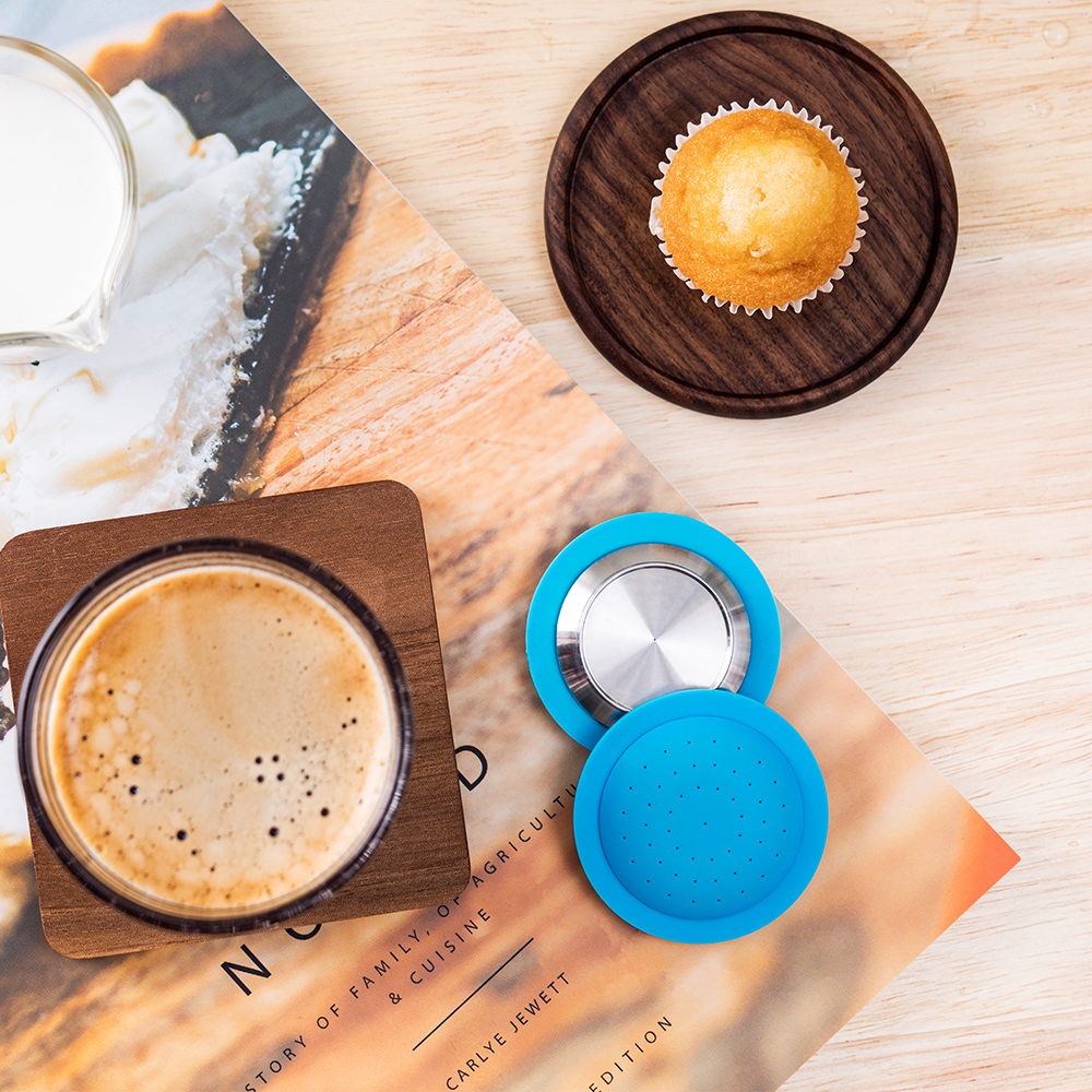 Cápsulas de café rellenables para Nespresso Zenius, filtro de café reutilizable, máquina de Crema Espresso