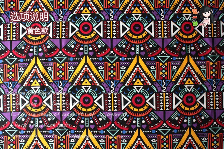 145 cmx 100cm trykt afrikansk indisk bomuld etnisk patchwork specielle stoffer til duge pude syning af hjemmet indretning stoffer