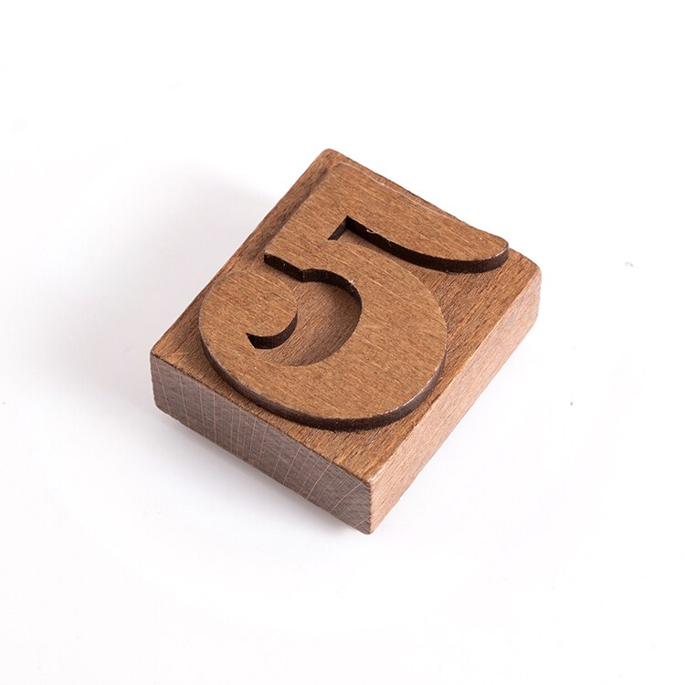 Vintage Grund Digitalen Symbol dekoration Holz stempel Set für scrapbooking album DIY handwerk dekoration stempel: 5