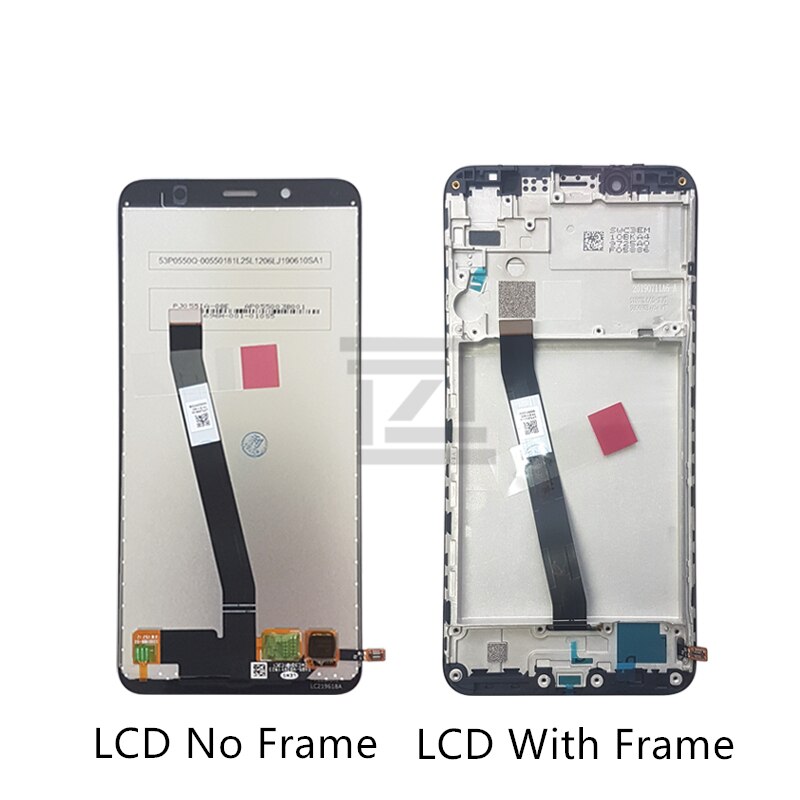 Für Xiaomi redmi 7A LCD Display Touchscreen Digitizer Montage mit Rahmen für redmi 7a display ersatz Reparatur Ersatzteile