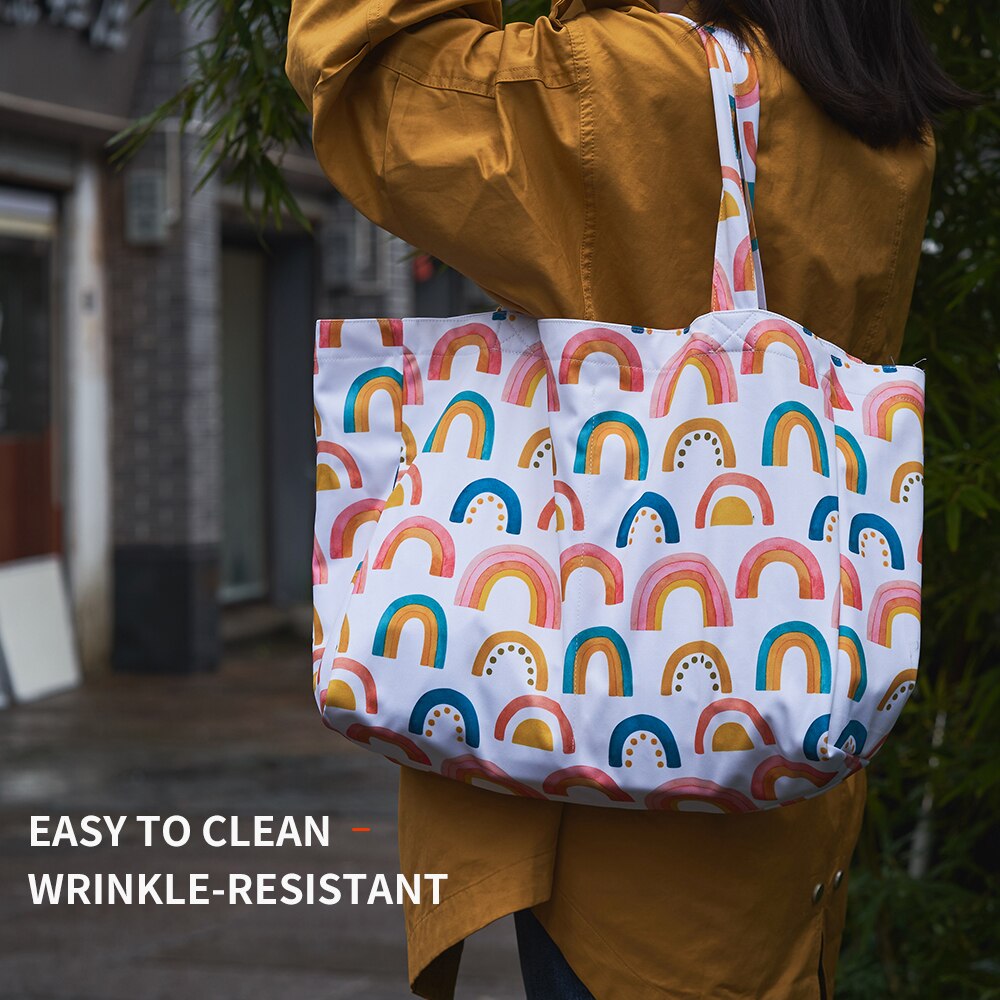 Coolapeach Gedruckt nass Tasche wasserdichte PUL schulter reisetasche wiederverwendbare waschbar windel tasche