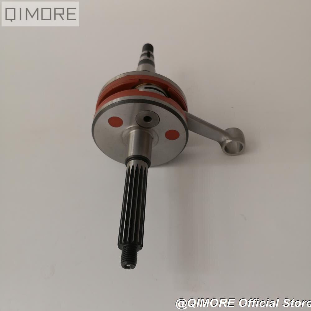 +2mm Stroker Performance Crankshaft for 2 stroke 90cc Scooter Moped ATV QUAD Minarelli 1E50QMF JOG90 4DM KEEWAY Hurricane 90
