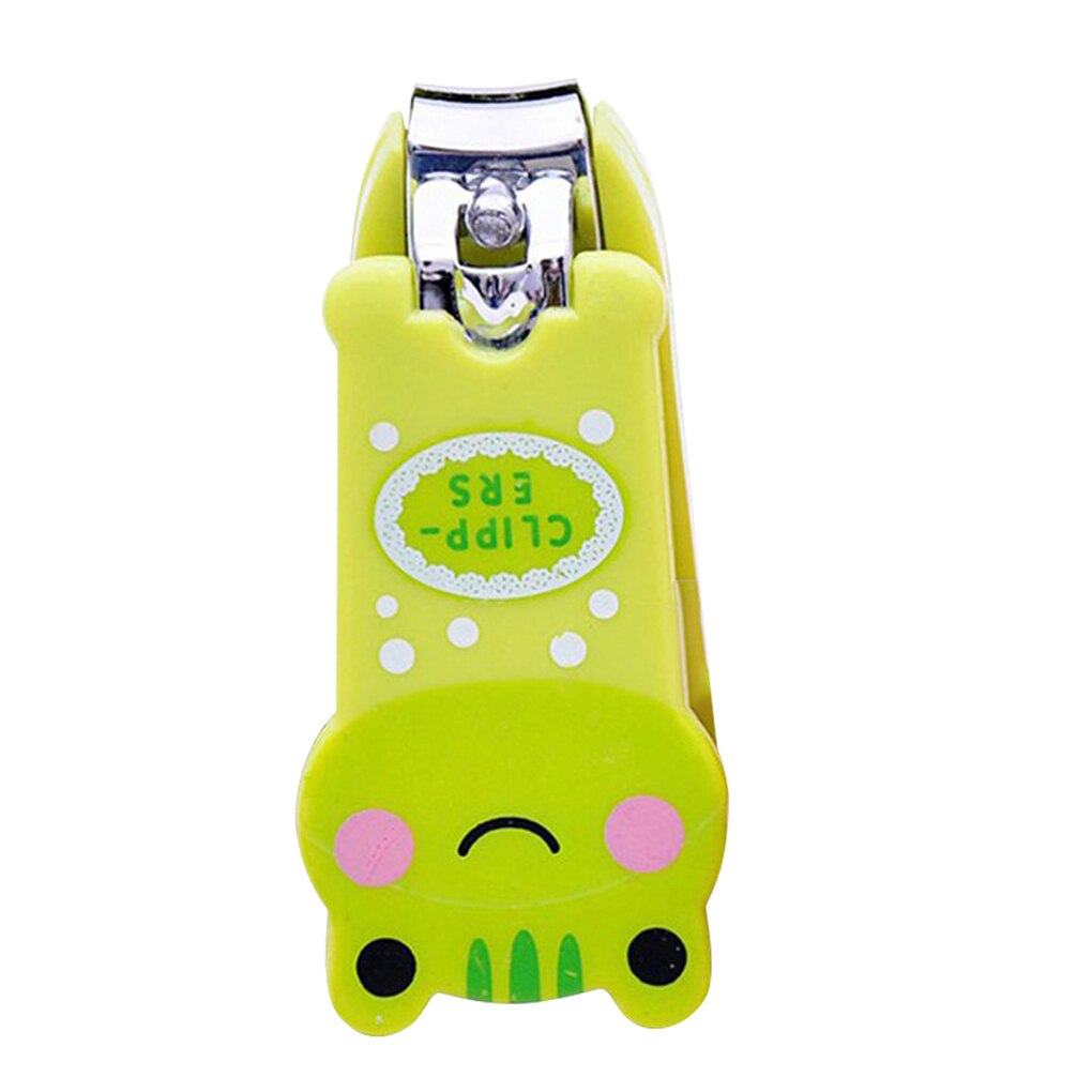 Nail Clipper Plastic Metal Nail Art Trimmer Cartoon Portable Manicure Clipper Pattern Random