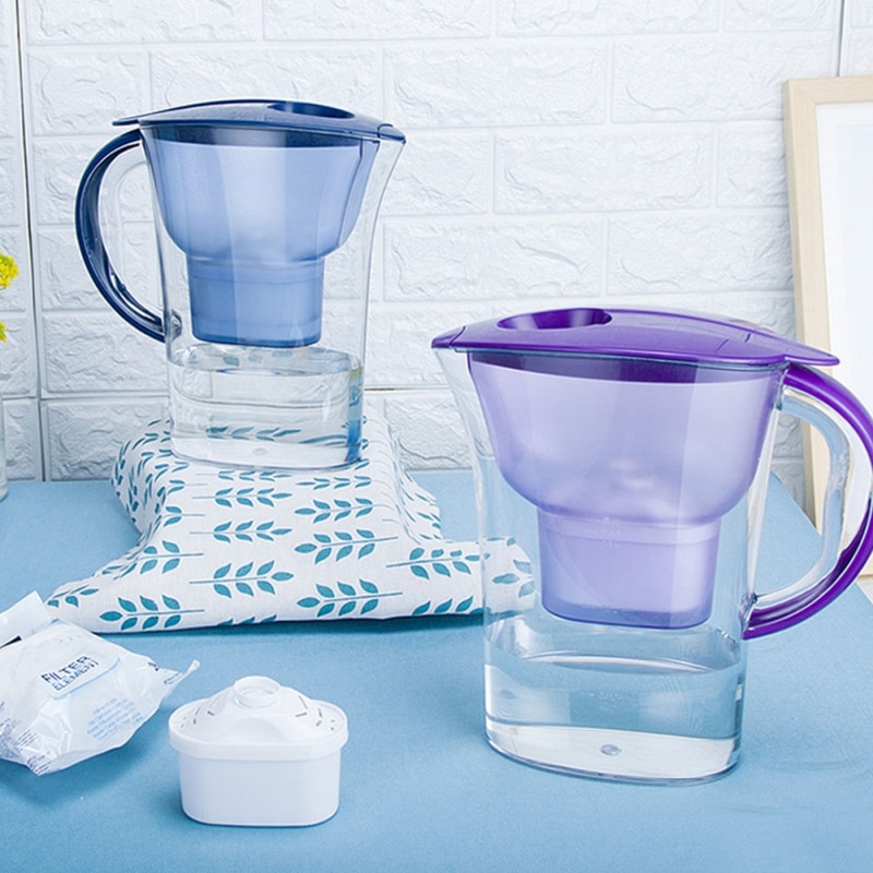 1Psc Netto Waterkoker Thuis Keuken Praktische Activated Carbon Filter Waterkoker Draagbare Waterzuiveraar Kantoor Drinkware Purifier