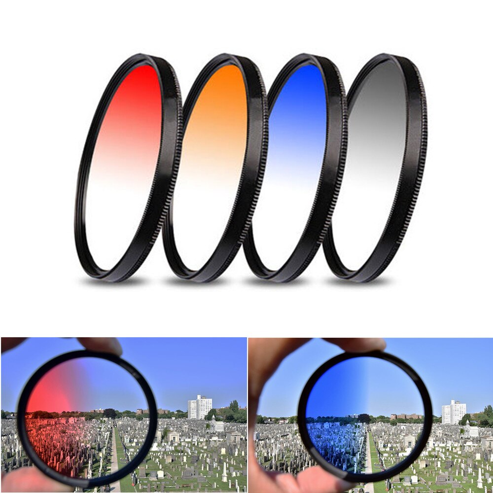 UV CPL ND FLD Graduated Close Up Star Filter & Lens Hood for Canon EOS M5 M6 M10 M50 M200 M100 15-45mm / EF 50mm f1.8 STM Lens