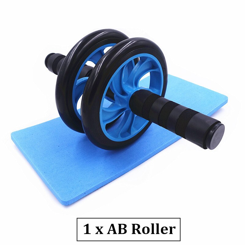 AB Roller Kit Strong Load-bearing with Push-Up Bar Jump Rope Knee Pad Home Gym Abdominal Core Muscle Exercise Fitness Equipment: AB Roller