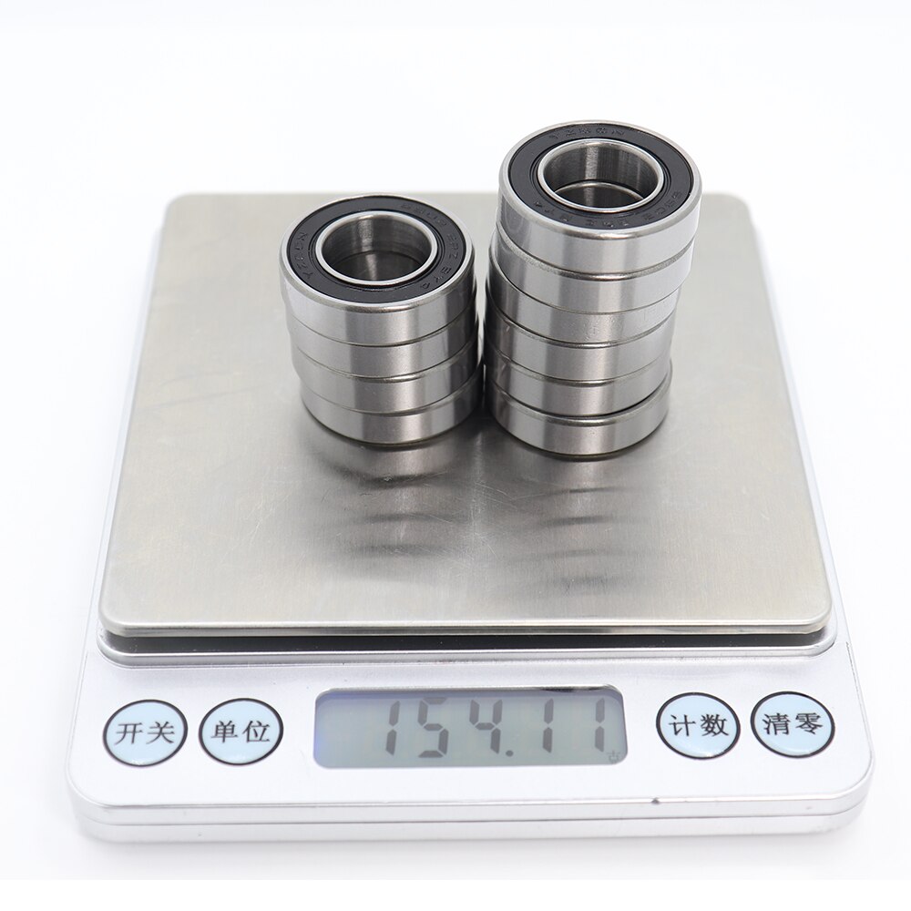 thumbnail image 2 of 10 Pcs 6902RS Ball Bearings 15x28x7mm - ABEC 3 Precision Blue Rubber Sealed For RC Cars And Bike Hubs 2 of 14