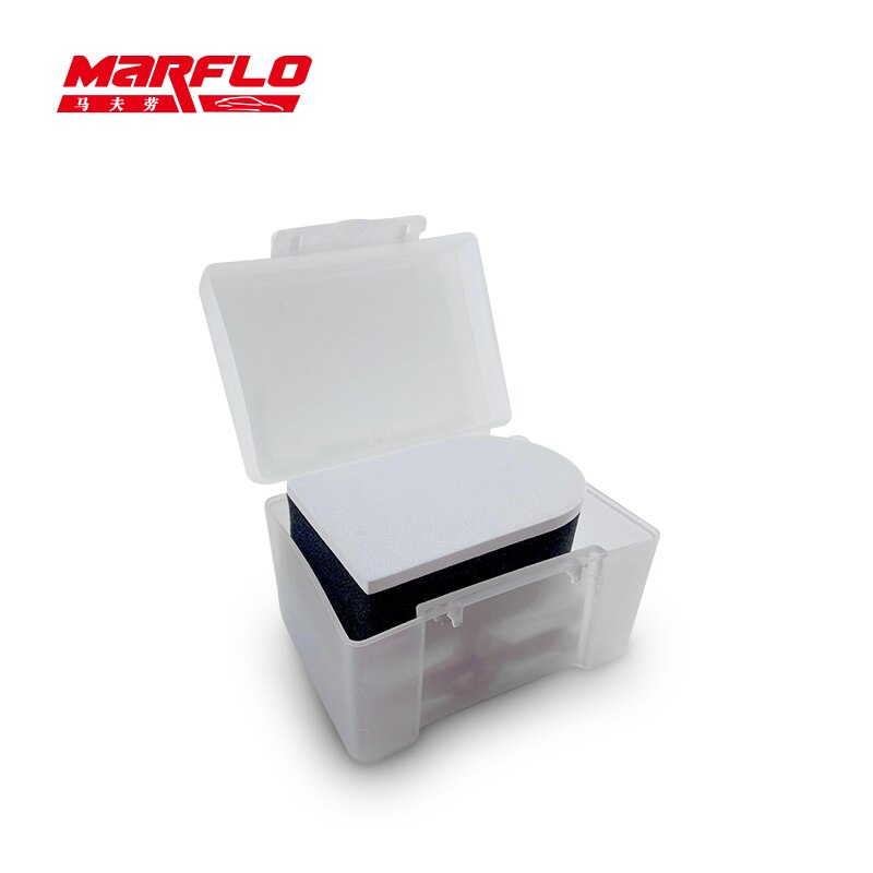 Marflo Magic Clay Bar 4 Stuks Met Spons Applicator Blauw Geel Auto Cleaning Clay Bar Auto Detailing Schoon Klei Door brilliatech
