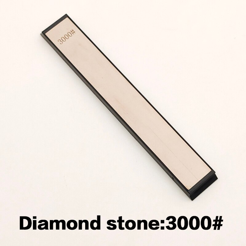Fixed angle knife sharpener sharpening stone Whetstone knife sharpener diamond stone honing stone bars kitchen tools: 3000 grit