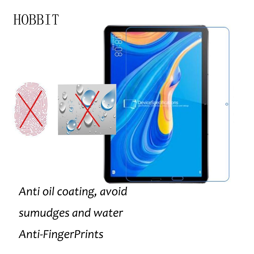 3 sztuk 0.15mm wyczyść folia ochronna dla HUAWEI MediaPad M6 10.8 cal tablet ekran ochraniacz anty-zaszokować zwierzę domowe film MatePad M6