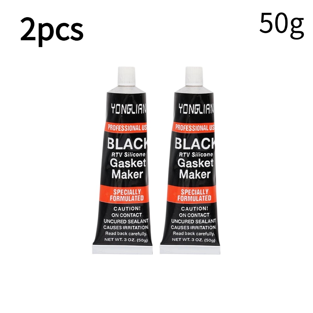 1/2/3/4/5pcs Motor Gasket Sealant Automotive Engine Sealant Adhesive High Temperature Black RTV Silicone Gasket Maker Car Glue