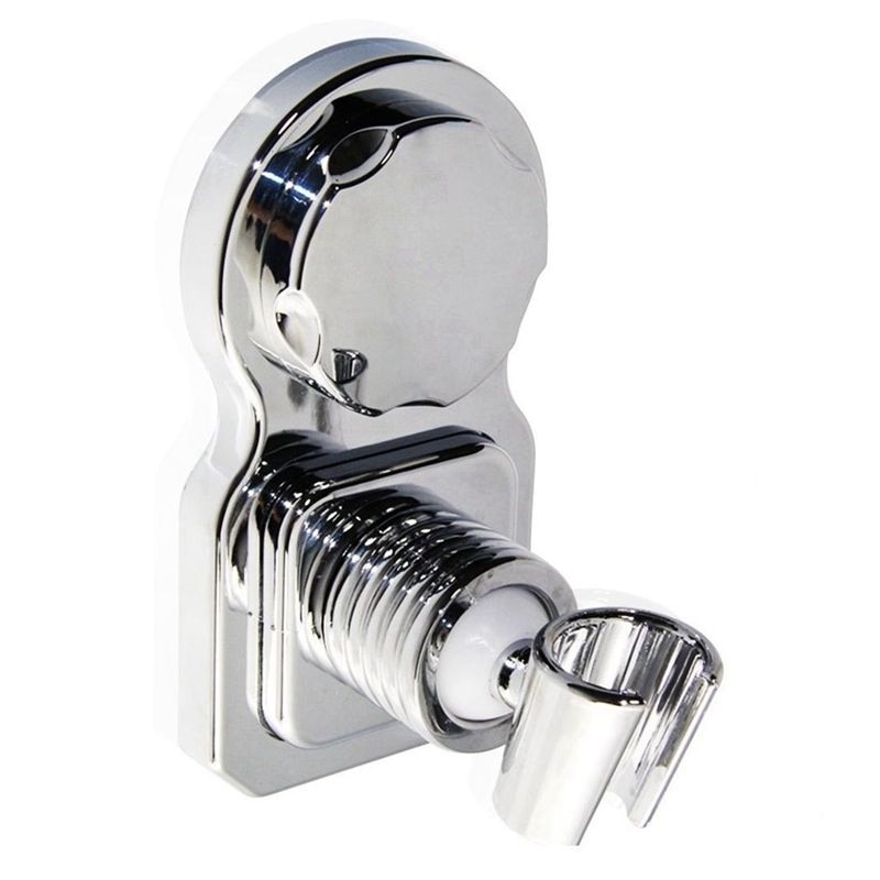 Ventosa al vacío soporte de cabezal de ducha soporte de pared Clip de ducha reutilizable ajustable con disco adhesivo para Baño: Default Title