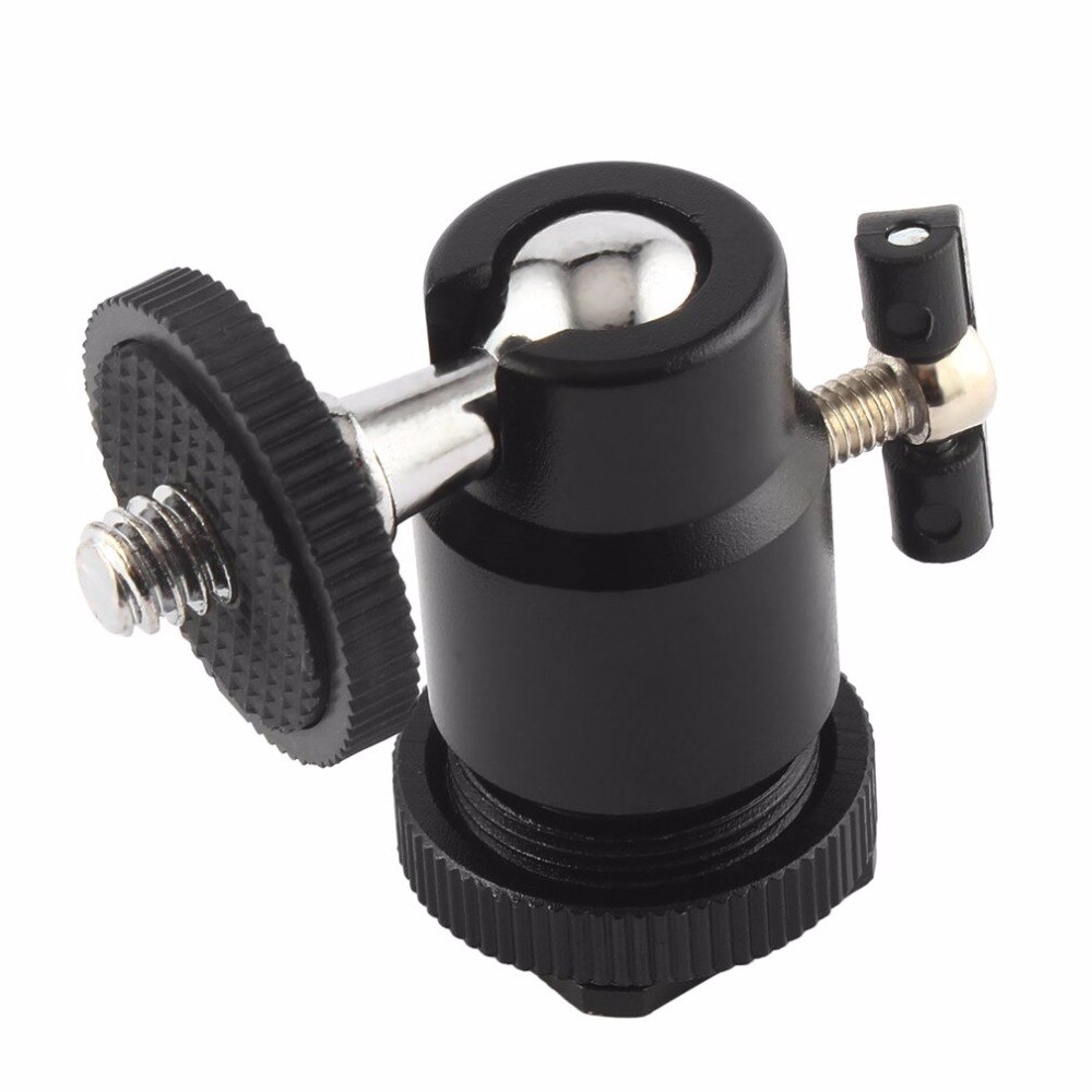 1pc mini piłka głowy na statyw kamery ballhead dla SB800 SB900 580EX II vidicon Lampa błyskowa najnowszy