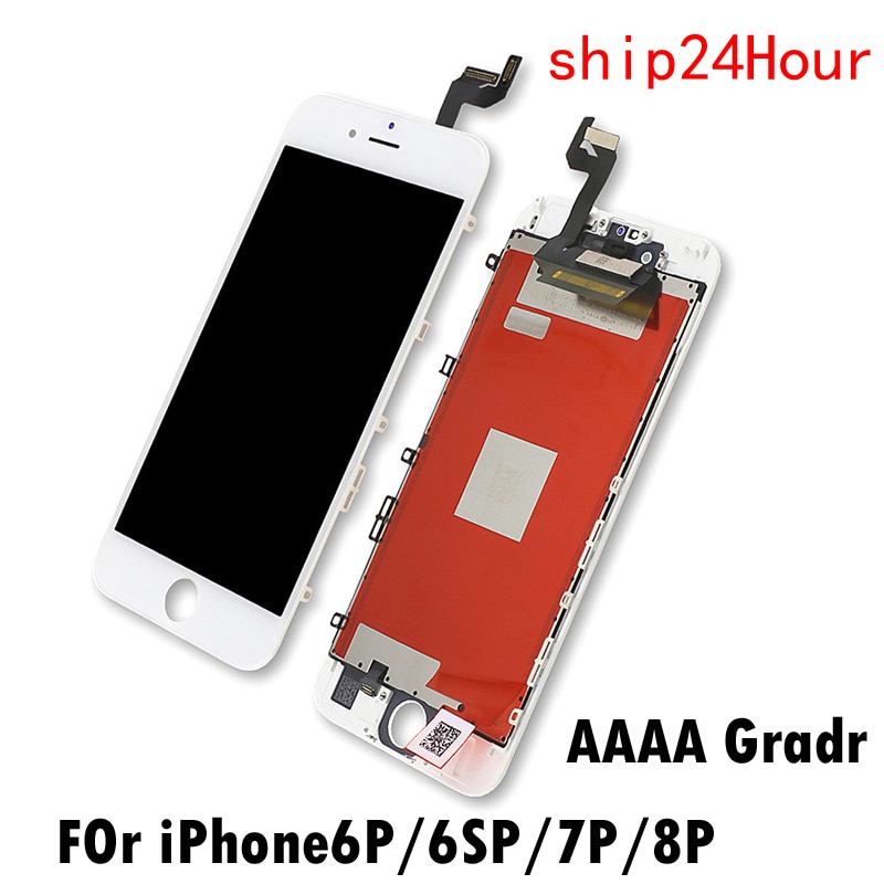 Aaaa Grade Voor Iphone 7 7Plus 8 8Plus Lcd Met 3D Kracht Touch Screen Digitizer Vergadering Voor Iphone 7 7Plus Display Geen Dode Pixel