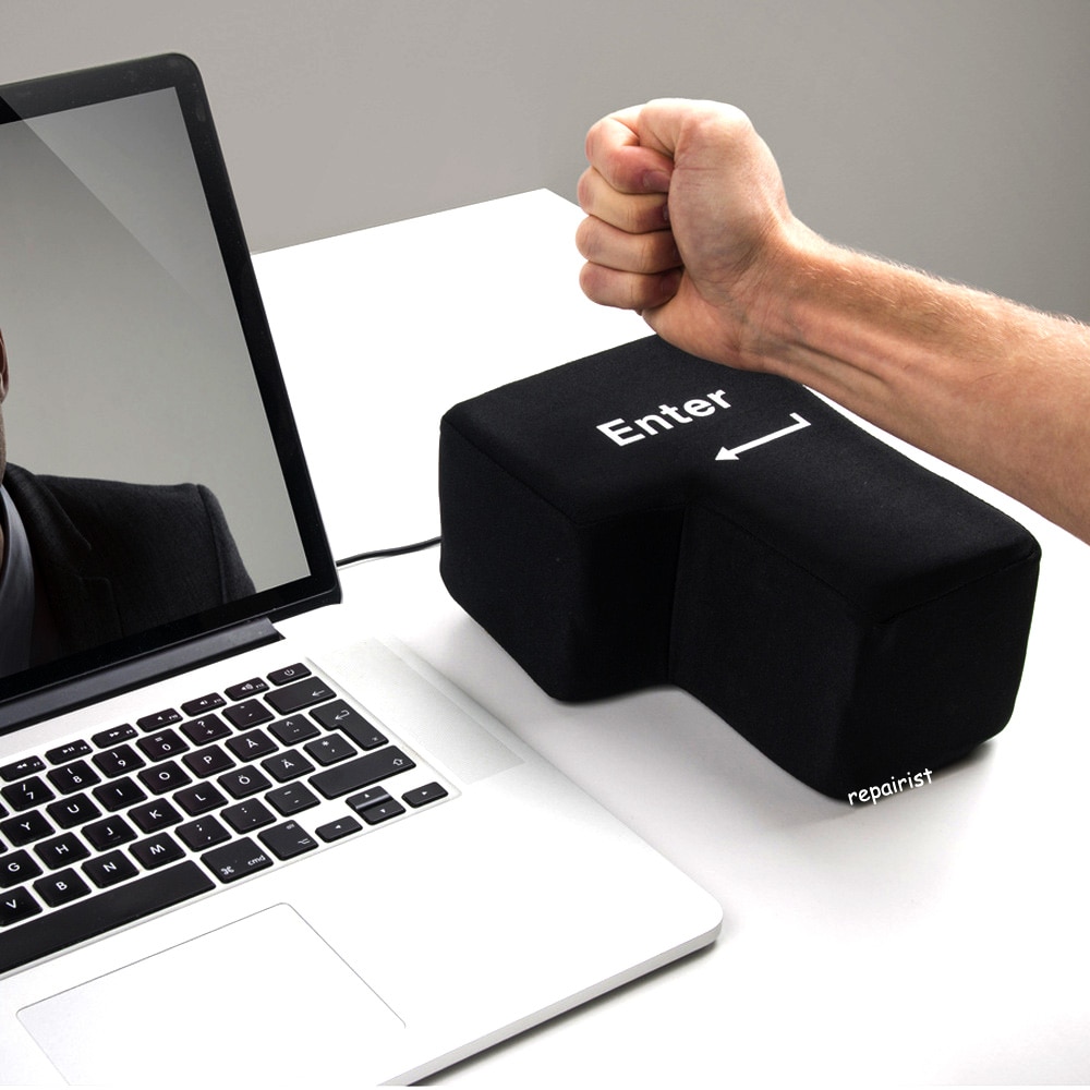 1x Grande Touche Entrée! Le Stress psychologique Relief Outil Nouveauté Bureau De Bureau