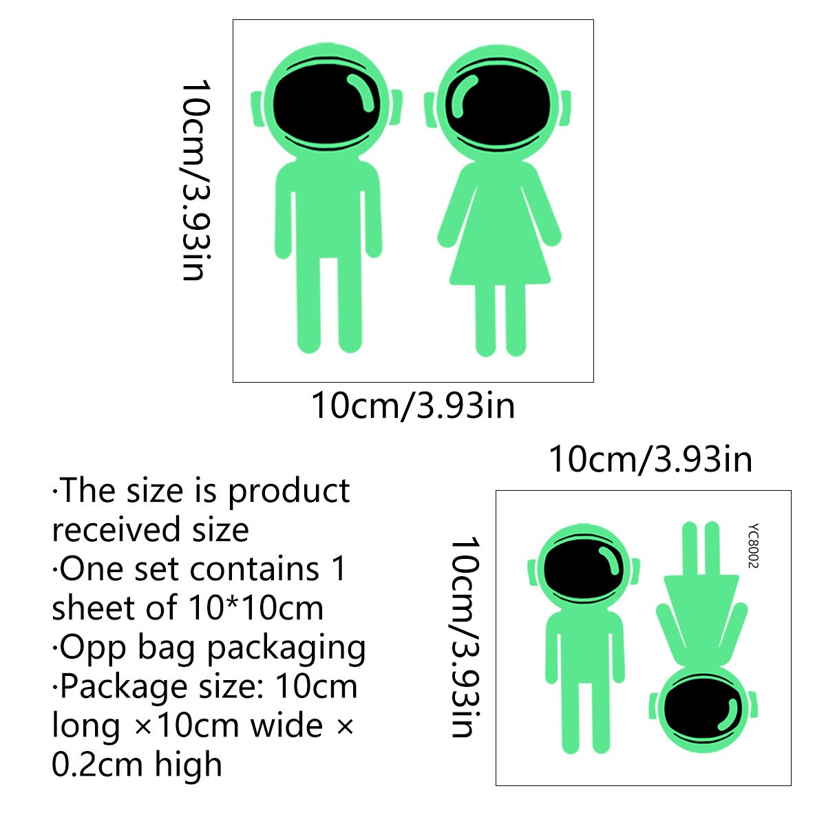 Luminous Superman Wall Stickers Switch Stickers Wall Stickers Luminous Stickers Bedroom Self-Adhesive Decorative Wall Stickers