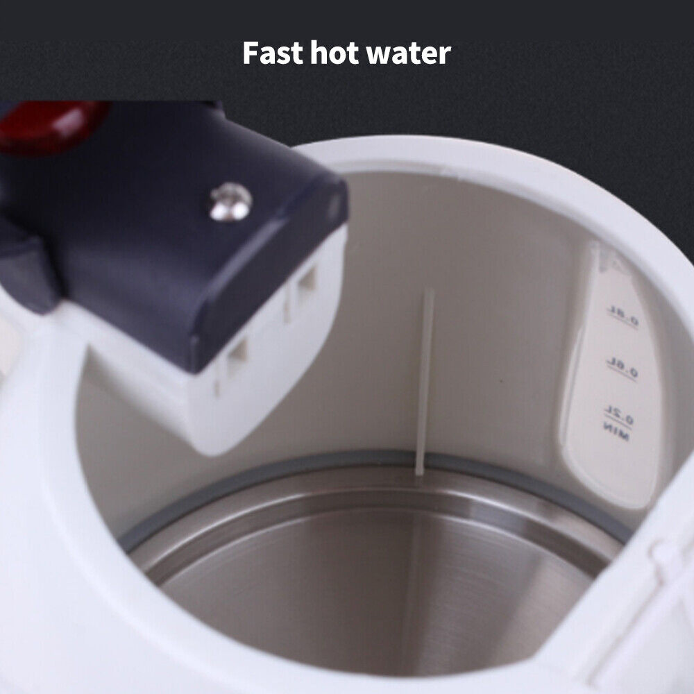 1000 ml- bils elkedel bil lastbil vandvarmer 250 w 12/24 v kaffekedel hurtigkogende til kaffe te drikkevarer til rejser hjem