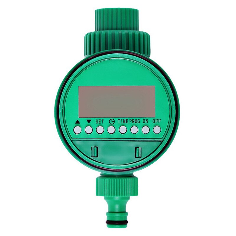 Pantalla LCD, temporizador electrónico automático de agua, controlador de riego de jardín, válvula solenoide, sistema de riego Digital inteligente: Default Title
