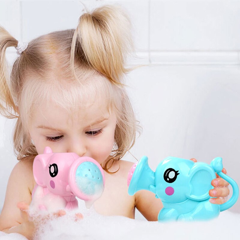 Kids Douche Bad Speelgoed Leuke Olifant Gieter Speelgoed Babybadkamer Water Spuiten Kraan Tool Wiel Type Dabbling Speelgoed Voor baby