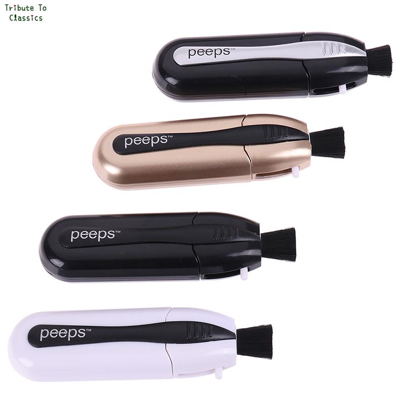 1 limpiador de gafas de microfibra, Mini cepillo de limpieza para el cuidado de los anteojos, cepillo de limpieza de vidrio de microfibra