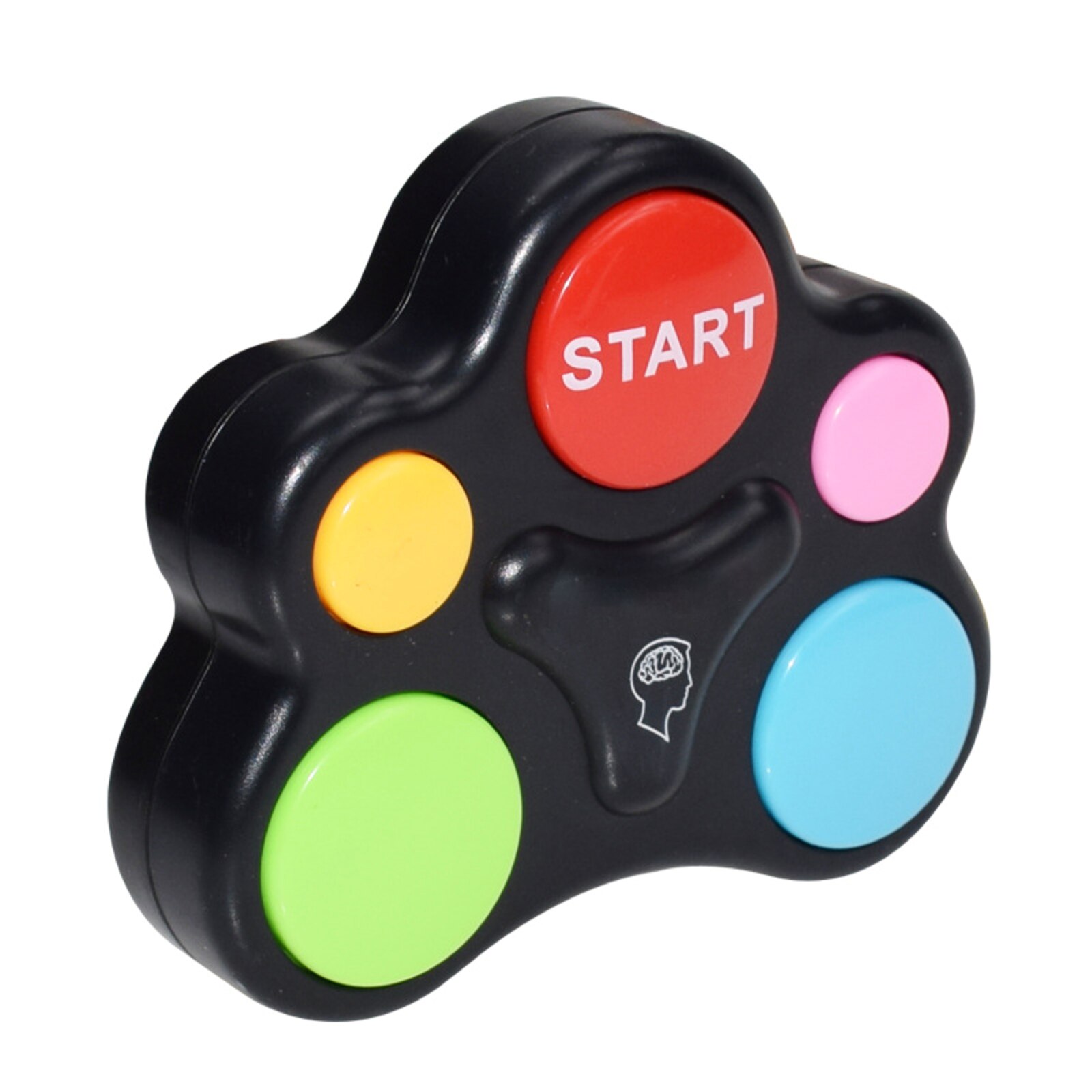 Memory Game Lights And Sounds Repeat My Flashing Souptoys Memory Training Electronic Console Puzzles Anti-Stress Toy: Clear