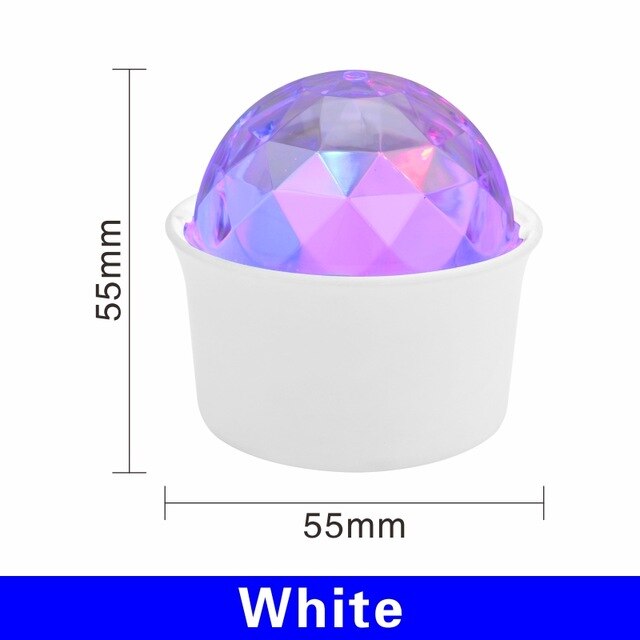 Sky Projector Starry Sky Rotating LED Night Light Planetarium Children Bedroom Star Night Lights Moon Light Kids Lamp: White