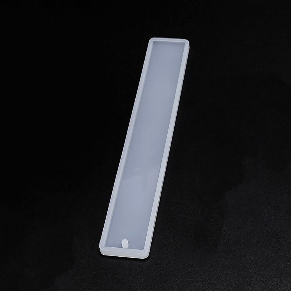 Silikon Quaddel Rechteck Silikon Lesezeichen bilden DIY Lesezeichen Formenbau Epoxid Harz Schmuck DIY Handwerk Silikon transparent bilden: L