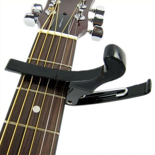 Premium Quick Change Folk Akoestische Gitaar Banjo Trigger Capo Key Clamp