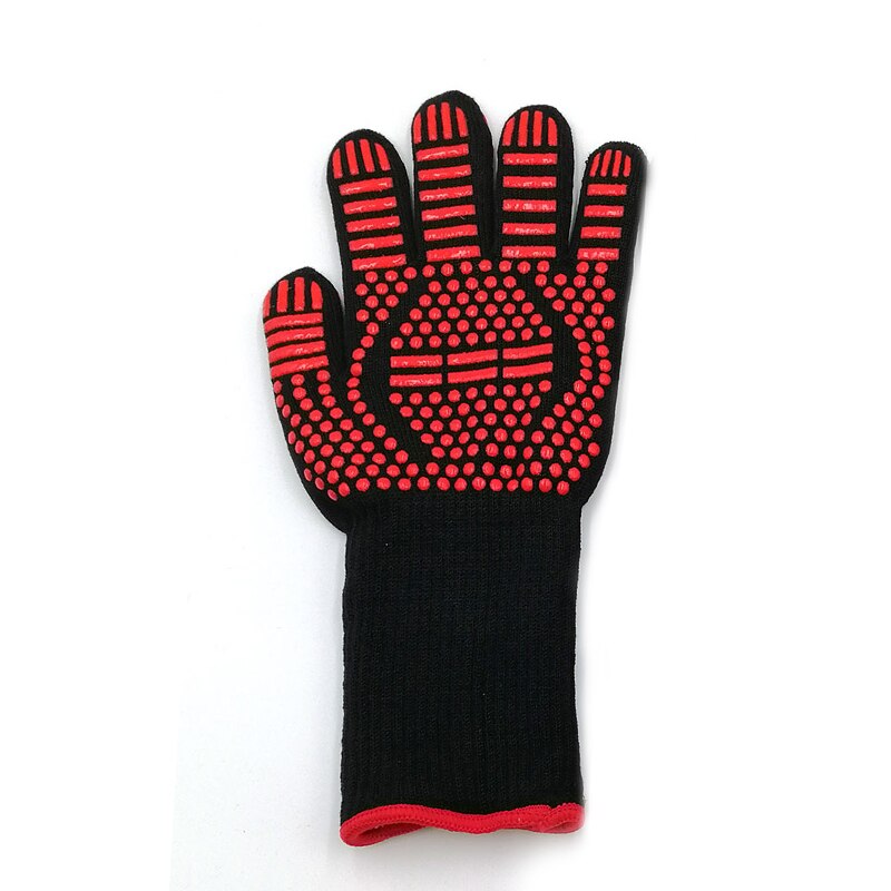 Wärme Beständig Backen Handschuhe Kochen Grill Küche Mikrow Ofen Temperatur Beständig Arbeiten Handschuh Nicht-Unterhose Grill Handschuhe: F