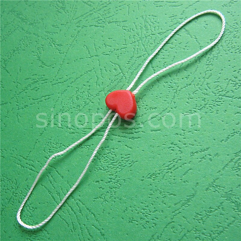 Heart Shaped Seal Tag String, double plugs side bu... – Grandado