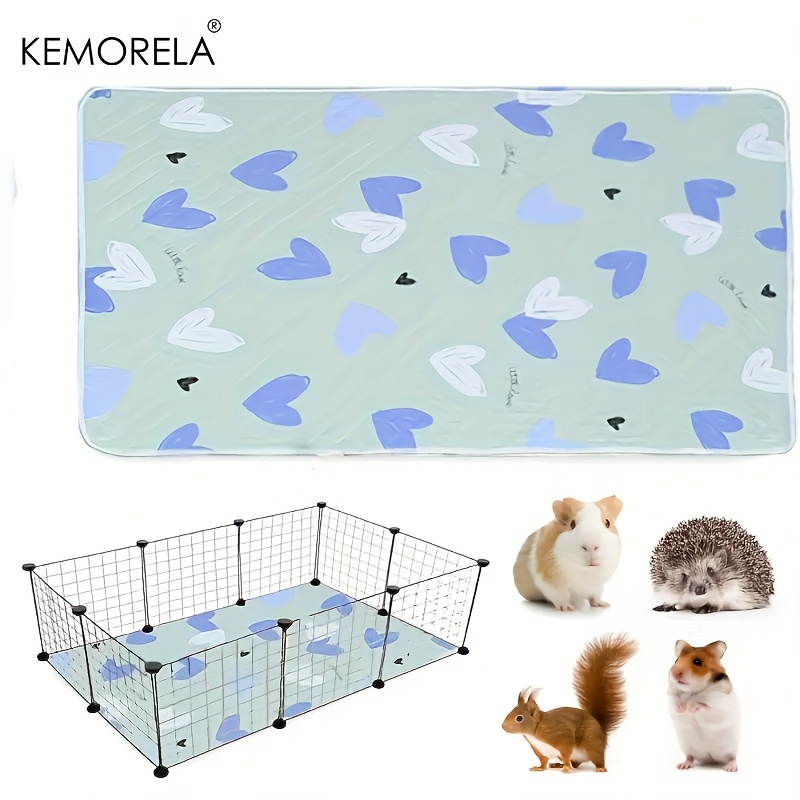 1PC 31x47 Inch Super Absorberend Antislip Cavia & Hamster Kooi Mat Wasbaar Huisdier beddengoed voor Konijnen En Kleine Dieren