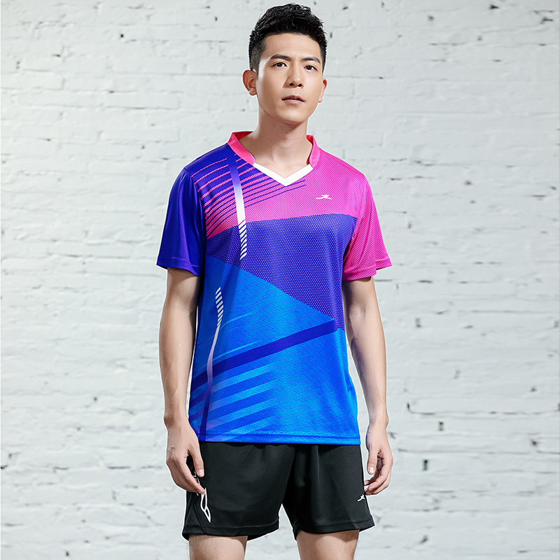 Szybkoschnące ubrania robić badmintona męskie, damskie sportowe zestawy robić badmintona, koszulki tenisowe, spódniczki robić badmintona, zestawy tenisowe, stroje robić badmintona 2618: Mężczyzna 1 zestaw / 4xl