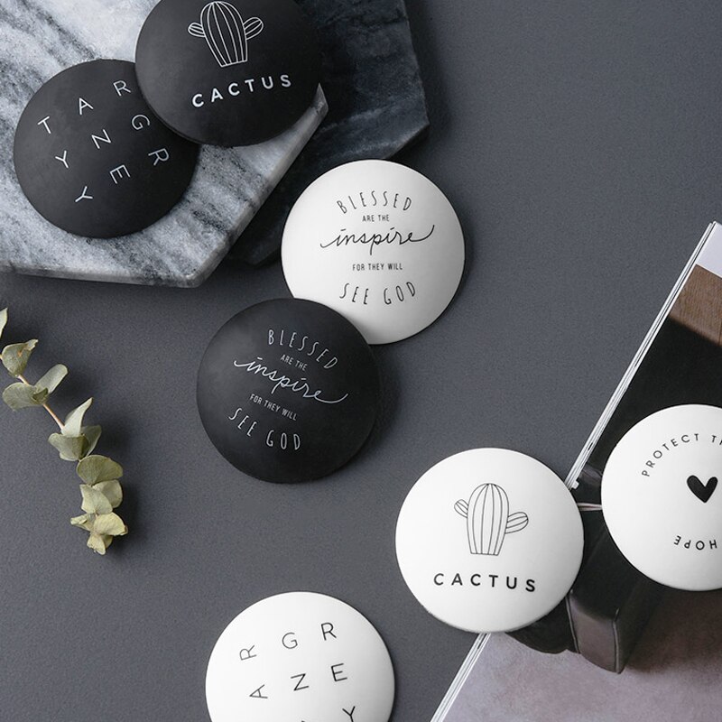 4Pcs Self Adhesive Rubber Door Buffer Wall Protectors Door Stopper