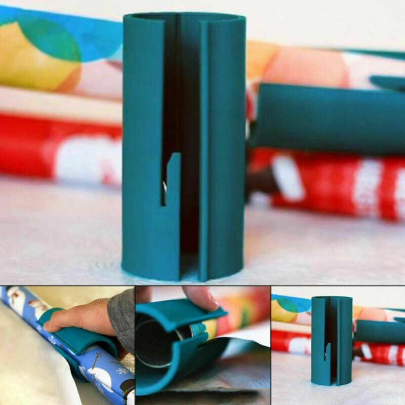 Cutting Papers Tools Sliding Wrapping Christmas Packaging Paper Cutter Wrapping Paper Roll Cutter Cuts The Prefect Line