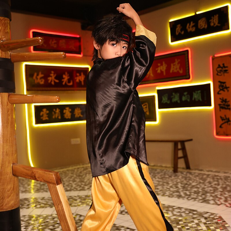 Jongens En Meisjes Moderne Street Dance Kostuums Kind Hip Hop Kleding Kids Jazz Prestaties Outfit Catwalk Podium Kleding DQL3150