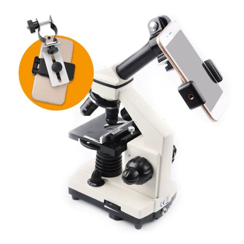 Universal Mobile Phone Adapter Clip Bracket Holder Mount Microscope Telescope