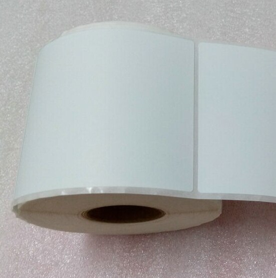 Adhesive Sticker Thermal Label Sticker 80mm x 90mm 500 Pieces/Roll Blank Label Direct Print Thermal Paper Label