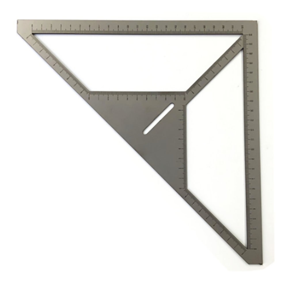 Economic Multifunction Pattern Tile Ruler Bricklayer Stainless Steel Triangle Ruler Flower Builder Floor Drain Ruler