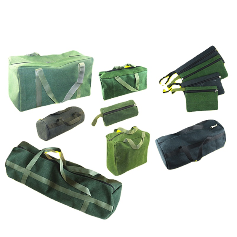 Roll Up Tool Bag Organizer Canvas Portable Profesional Tool Pouch Storage Work Bag Toolkit Bolsa Herramientas Packaging 1217