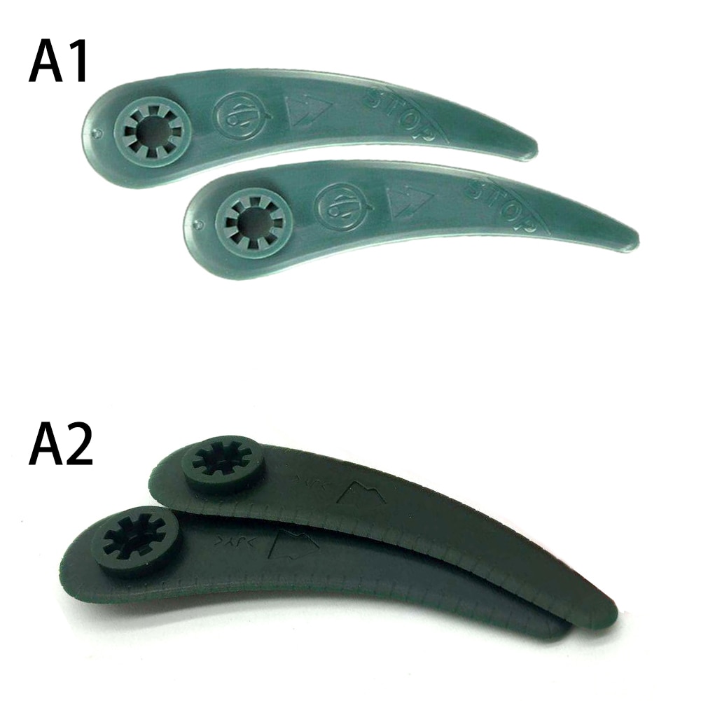 25 st plastblad för bosch art 23-18 li/26-18li grästrimmer trimmer plast trädgårdsgräsklippare plastblad