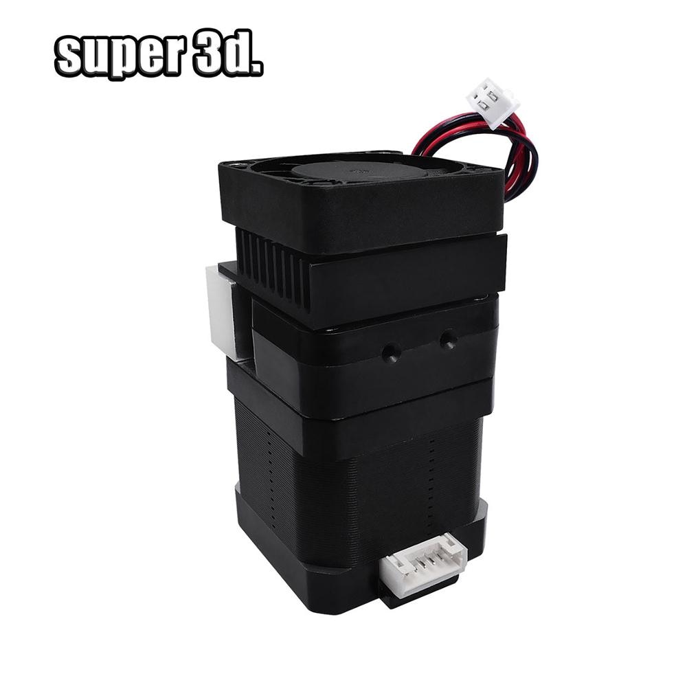 Kits complets de mise à jour de chargeur d'extrudeuse de l'imprimante 3D MK7 avec le moteur pas à pas 12 V/24 v 0.2/0.4/0.5mm fliament 1.75mm pour anet A6