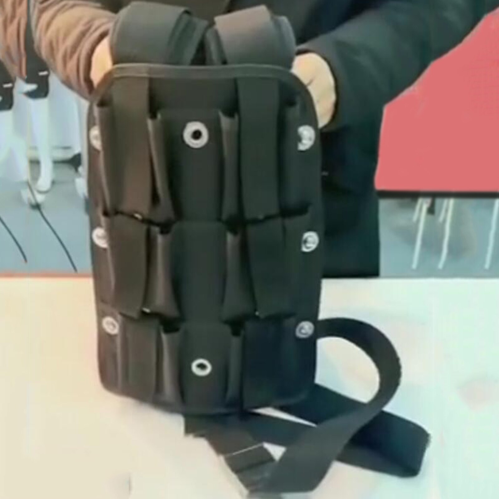 Nylon Duiken Backplate Harnas Gewicht Plaat Droog Pak Houder 13lbs Apparatuur