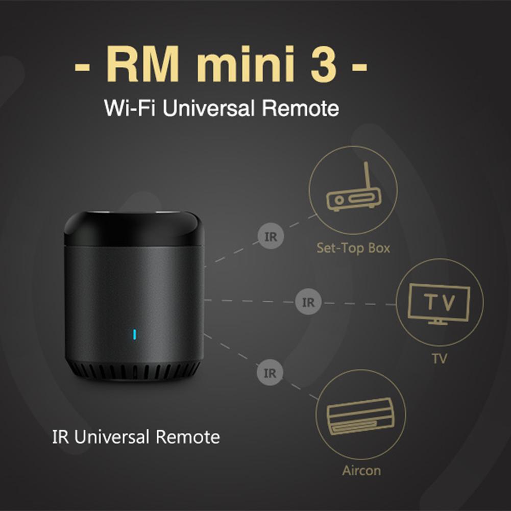 Broadlink RM Mini 3 Universal Remote WiFi IR Control for Smart Home Remote Controller Compatible with Alexa One for All Infrare