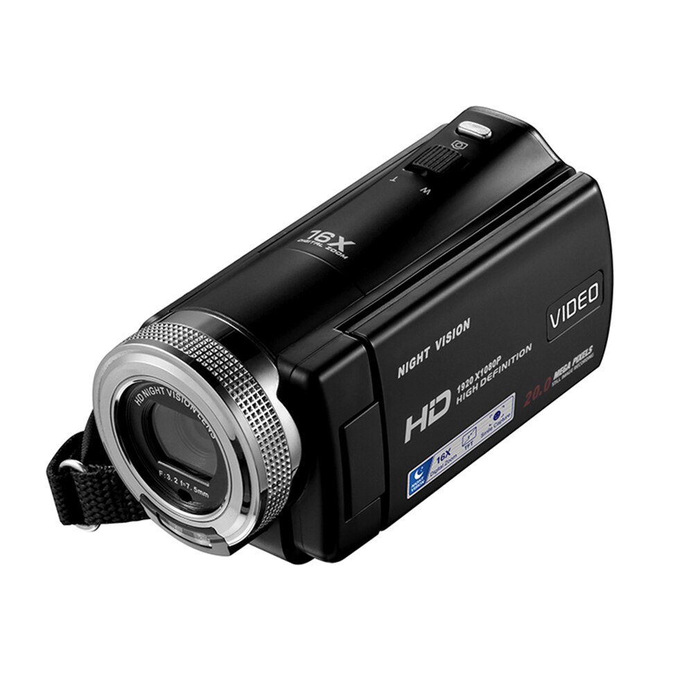 Mit Mikrofon FHD 1080P Tragbare 30fps Fotografie Vlogging Fernbedienung draussen Video Kamera 16X Digital Zoomen Camcorder