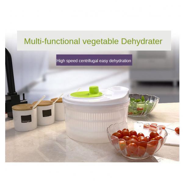 Giratorio grande de 5L para ensalada, limpiador de verduras o lechuga, 1 unidad