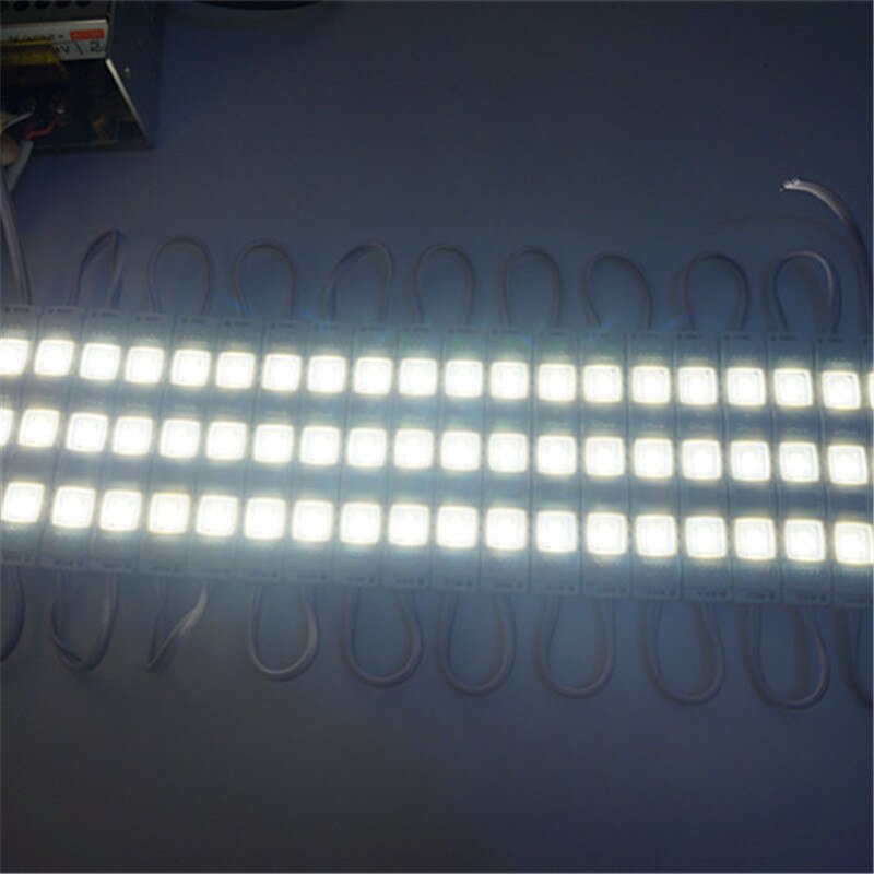 10 stücke LED-modul Injektion 5730 DC12V 3 LEDs Wasserdichten draussen-licht Hintergrundbeleuchtung für Werbetafel weiß, verrotten, blau, grün hoch Lumen