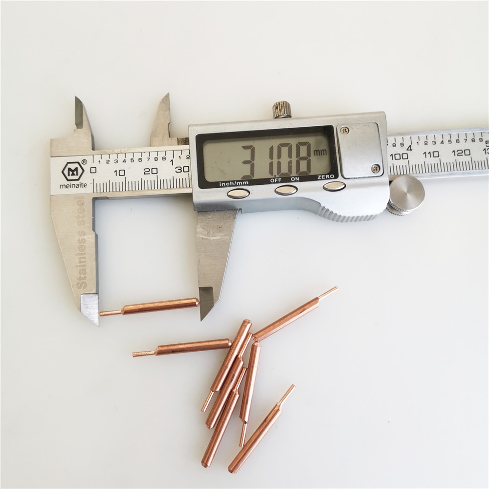 3mm Aluminum oxide copper 8 pcs /set of welding tips as spare part for welding pen